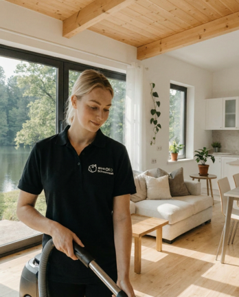 Clean holiday home ready for guests