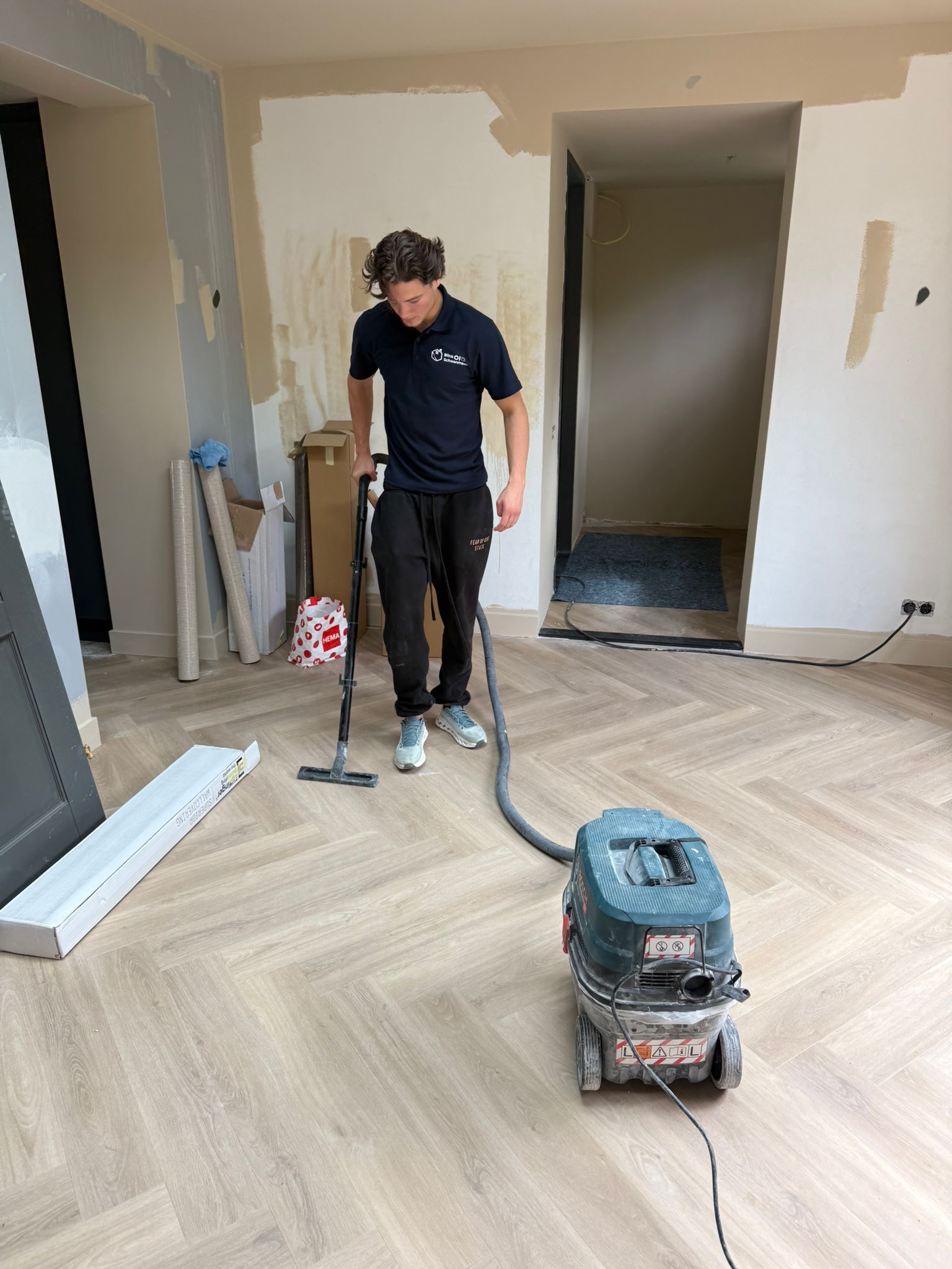 Team Blink Schoonmaak 010 at work